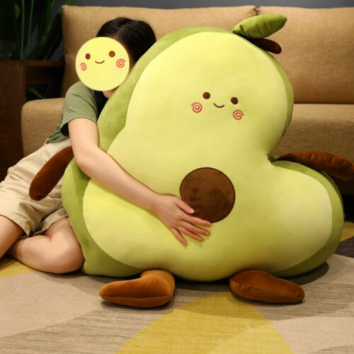 Giant Avocado Plush Pillow